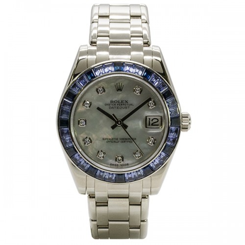 Pre-Owned Rolex 34mm Datejust Pearl Master